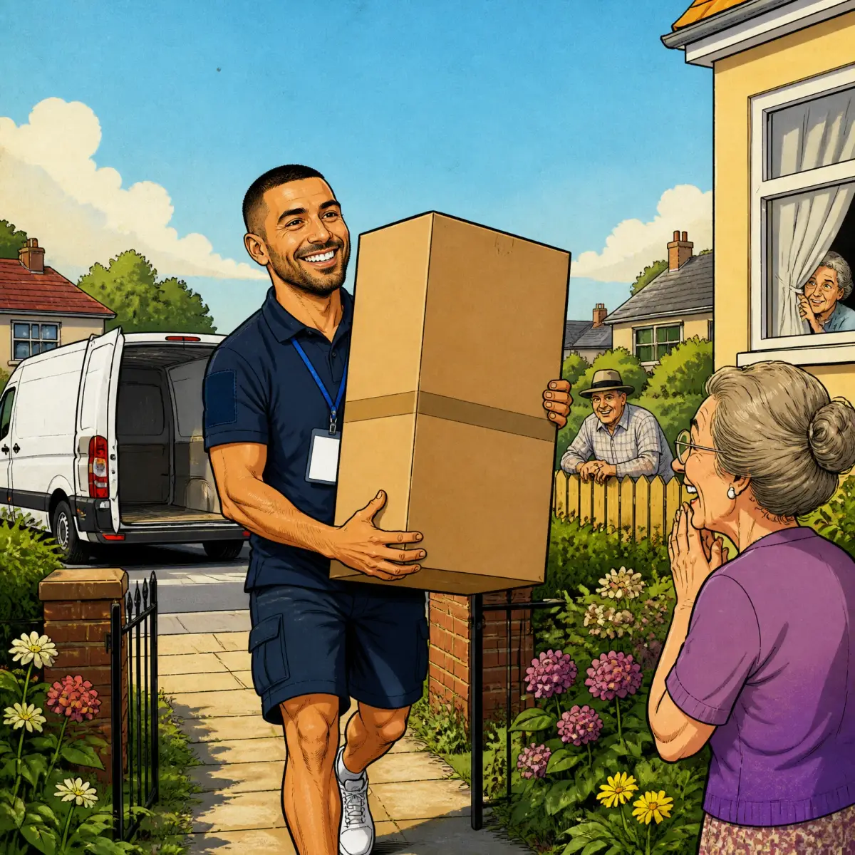 your child's Big Package: A Delivery Manual - personalized children’s book cover
