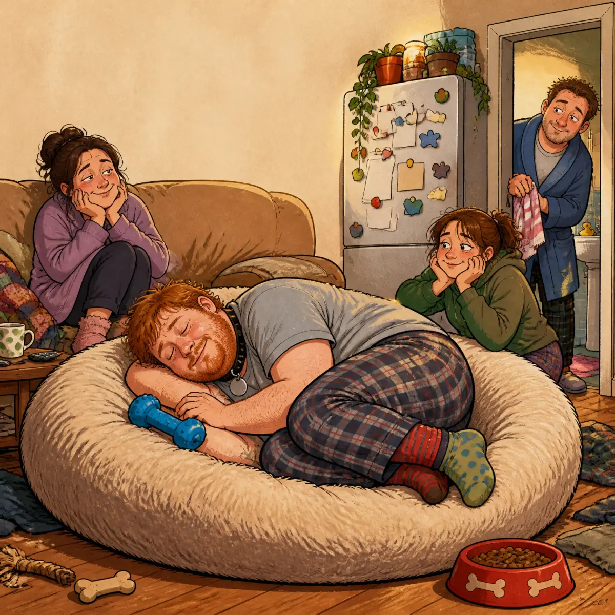 The Care and Feeding of your child - personalized children’s book cover