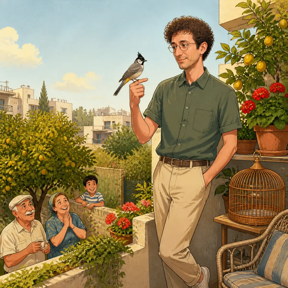 הבולבול של הילד/ה - כריכת ספר ילדים אישי