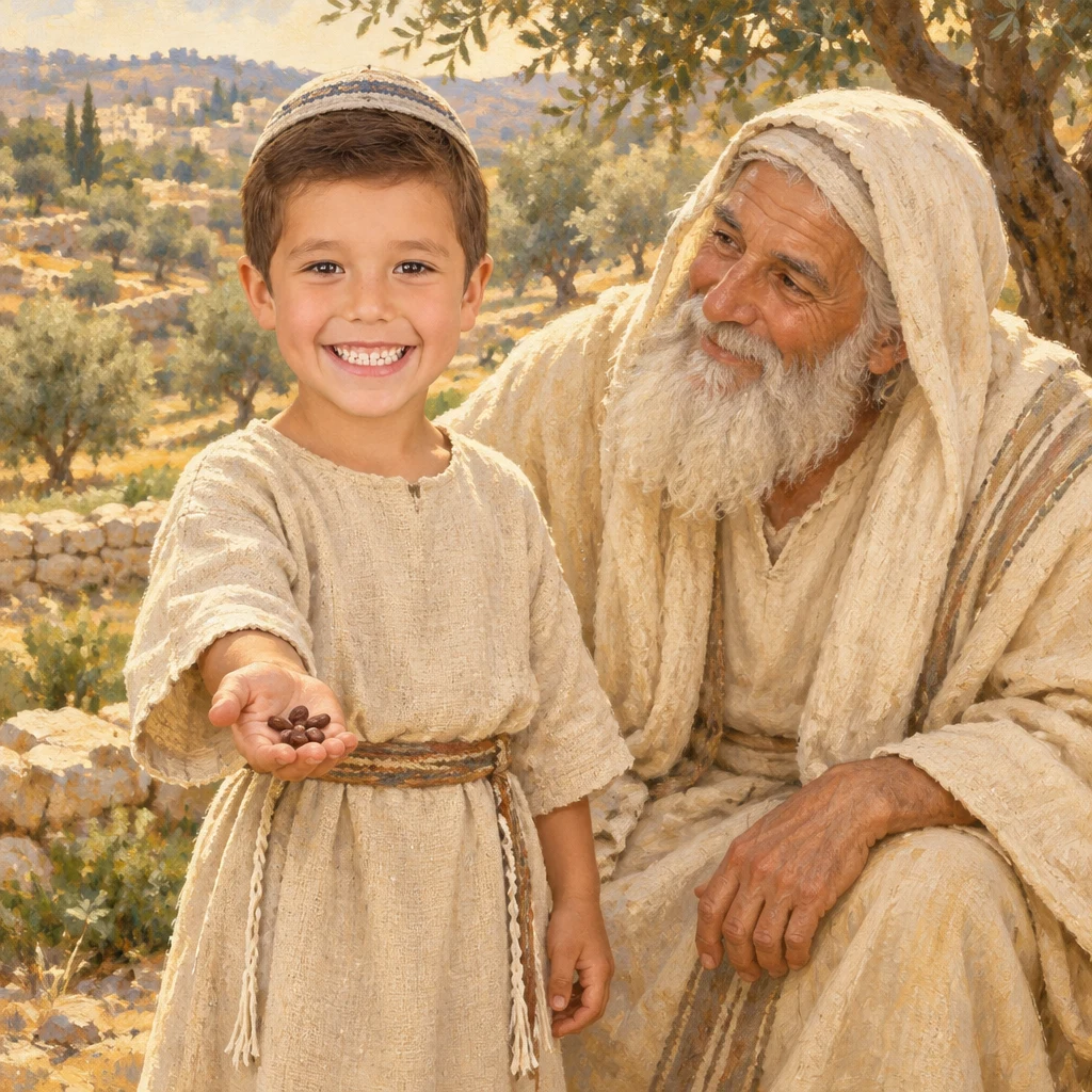החרוב של הילד/ה - כריכת ספר ילדים אישי