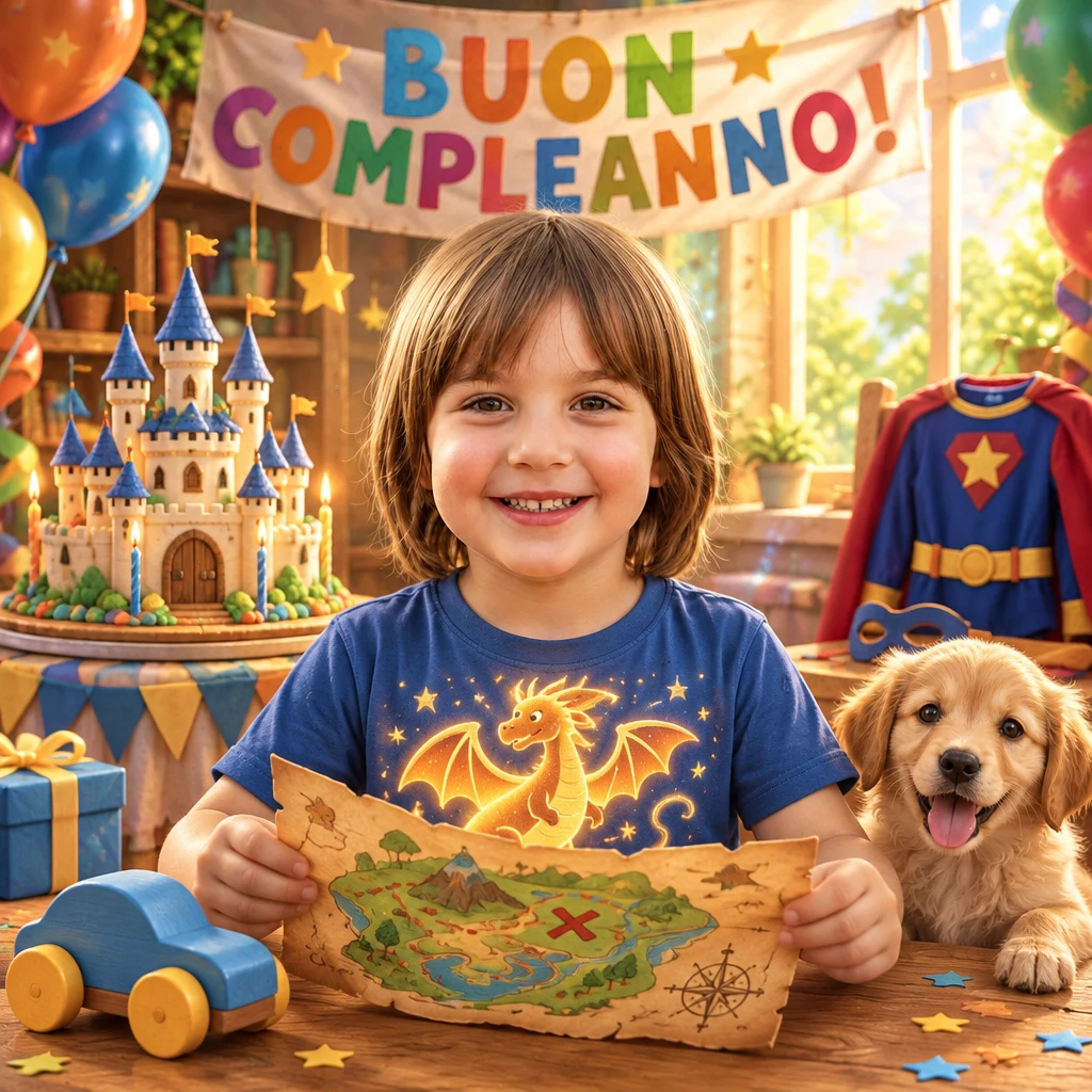 È il mio compleanno! - copertina di un libro personalizzato per bambini