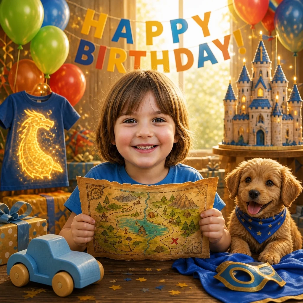 Today Is My Birthday - personalized children’s book cover