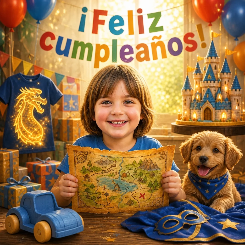 ¡Hoy es mi cumple! - portada de libro infantil personalizado