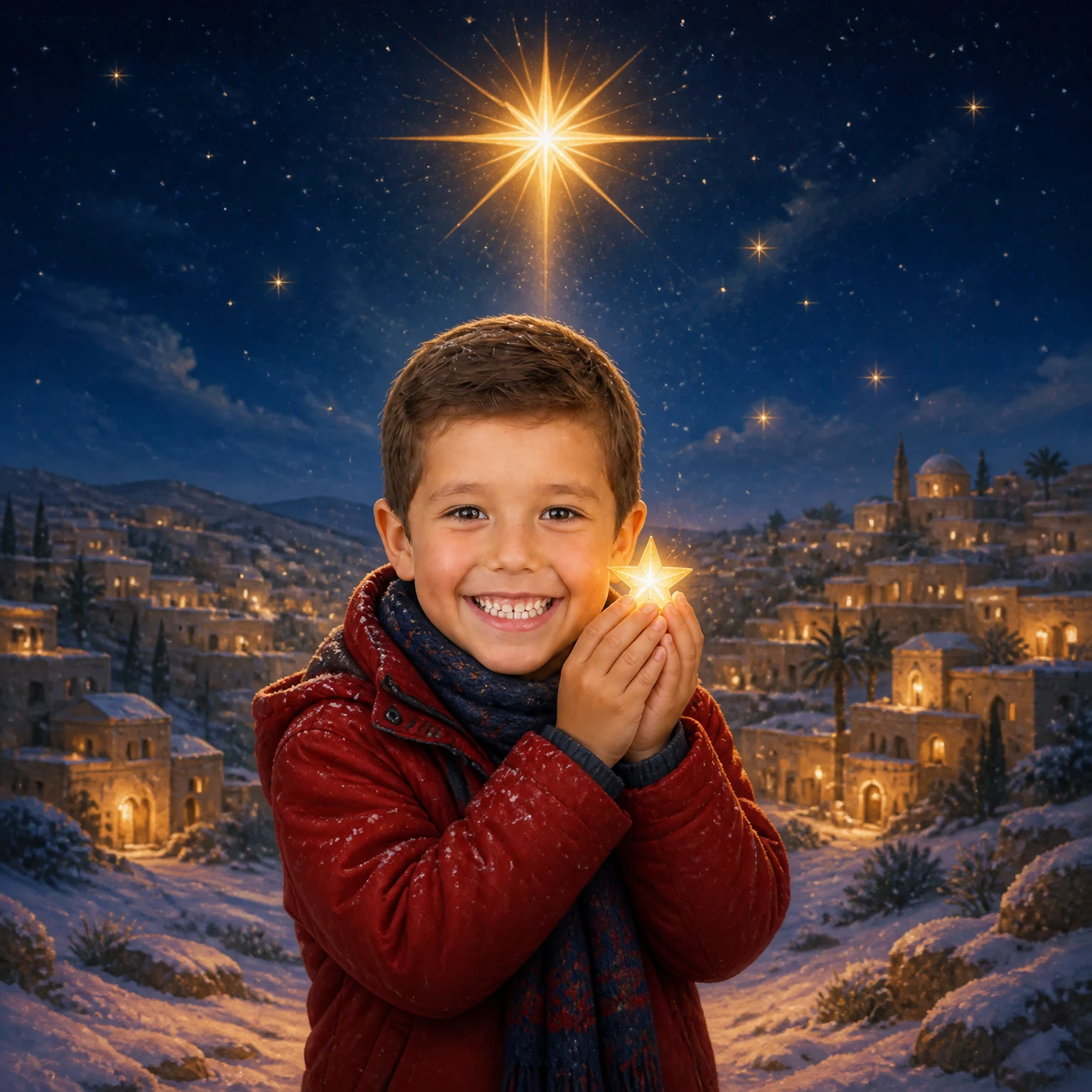 My Christmas Star - personalized children’s book cover